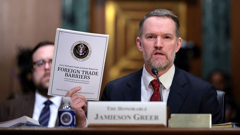 Trump trade rep takes bipartisan fire over tariffs as Dem launches bid to halt them