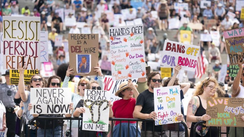 Federal judge partially blocks Trump’s effort to deny funding to pro-DEI public schools