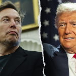 Musk signals potential softening of feud with simple one emoji response to clip of Trump wishing him well