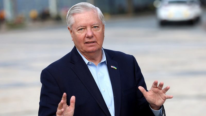 Trump continues supporting Sen. Lindsey Graham’s re-election bid while phoning into Republican event