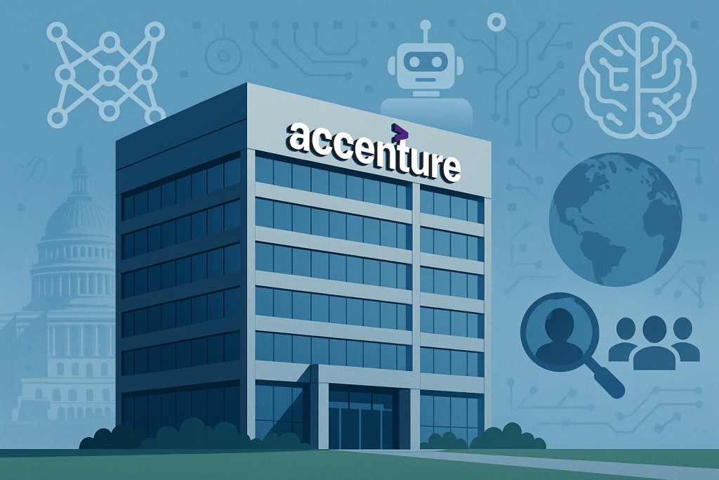Accenture beats expectations but warns of federal spending headwinds