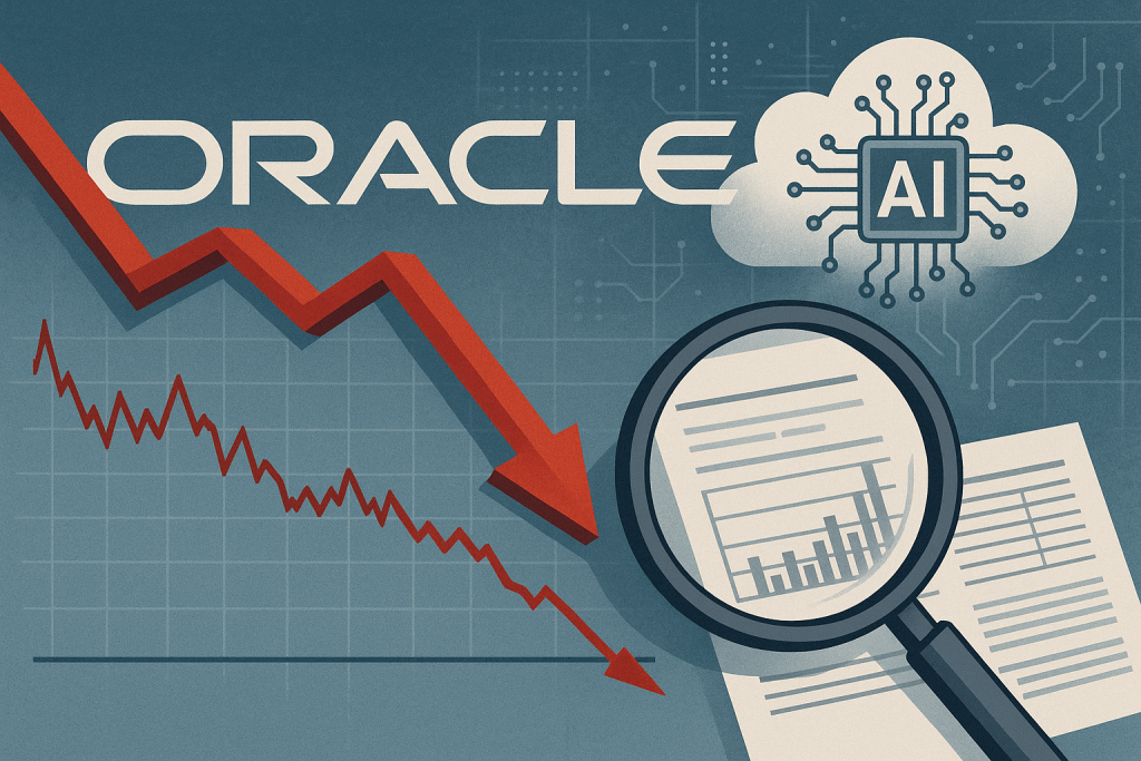 Oracle shares slide as analyst questions AI cloud deal economics