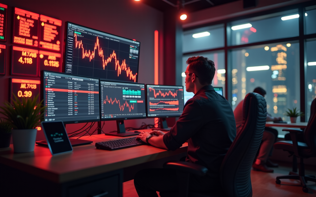 US stocks open deep in the red: Nasdaq slips 1.7%, Dow down 500 points