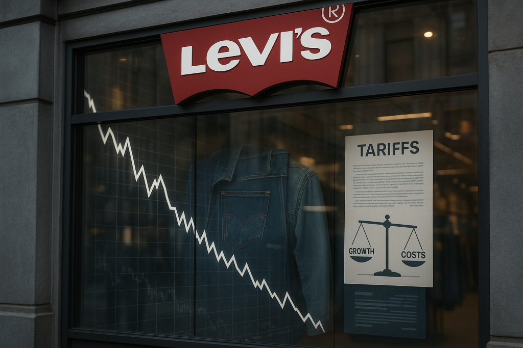 Levi Strauss falls 10% after cautious Q4 outlook affected by tariff worries