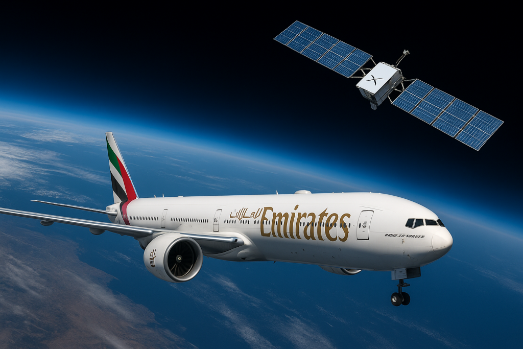 Emirates bets on SpaceX’s Starlink for global Wi-Fi lead: report