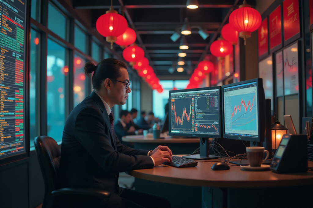 US equities split at open as Nvidia stock slips 4%: Nasdaq down 0.4%, Dow up 0.5%