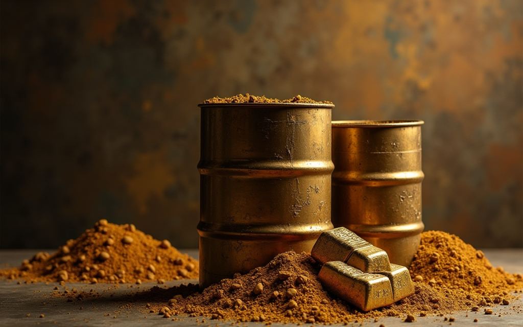 Commodity wrap: gold rebounds on risk-off sentiment, oil falls amid dollar strength