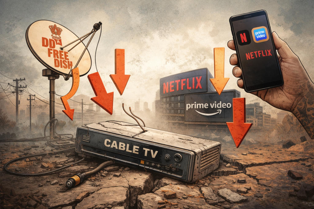 As India cuts the cord, can cable television survive streaming wars in 2026?