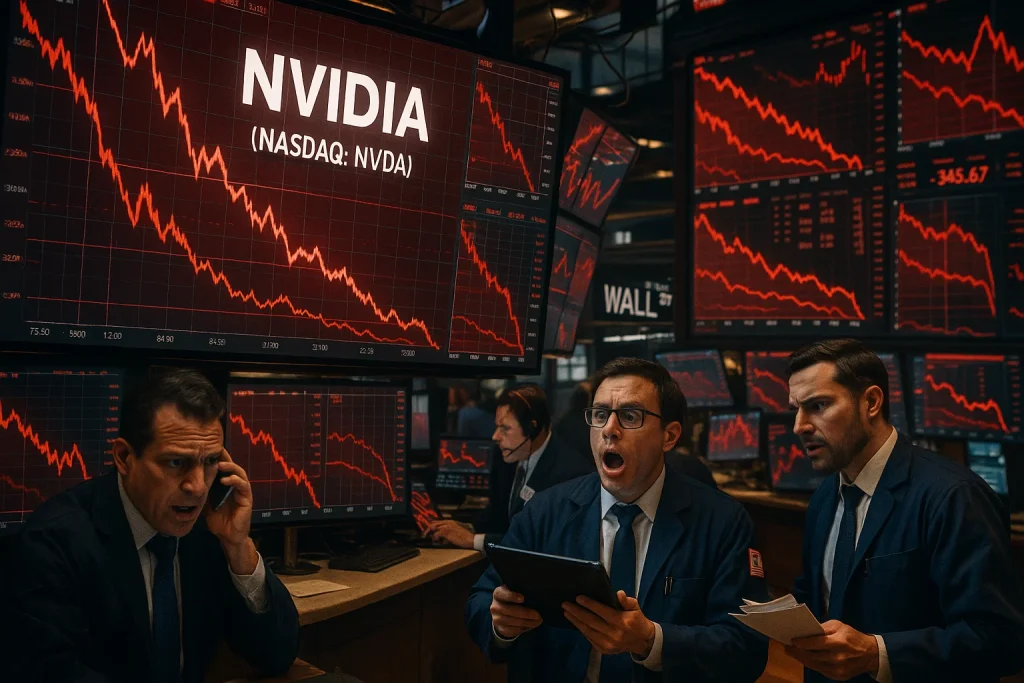 Nvidia stock plunges over 2%: why investors are taking profits now