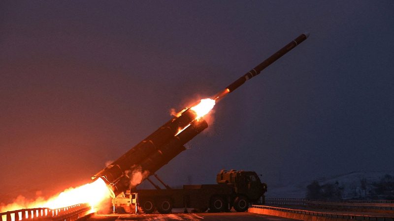 North Korea fires cruise missiles as Kim underscores nuclear ambitions