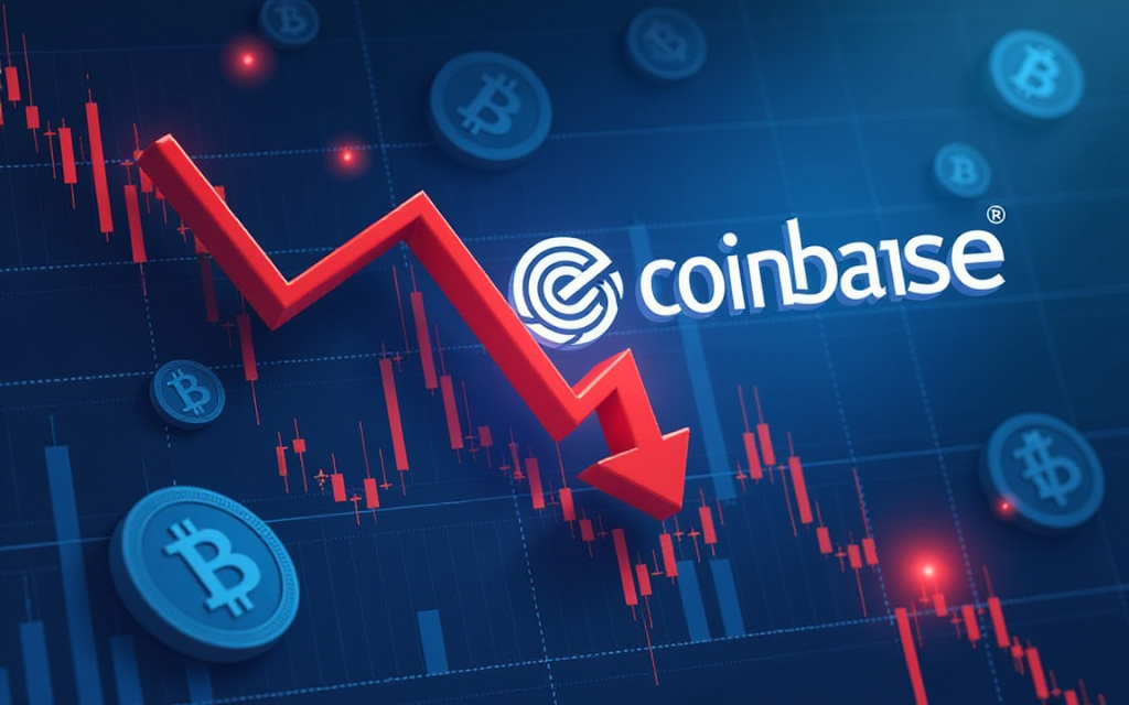 Coinbase stock price forms risky patterns as headwinds rise