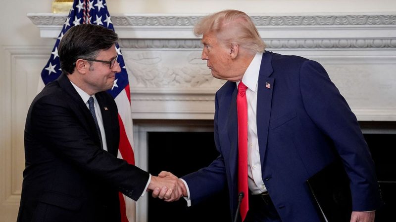 ‘Opening Pandora’s Box’: Mike Johnson backs Trump after warning White House about deal with Democrats