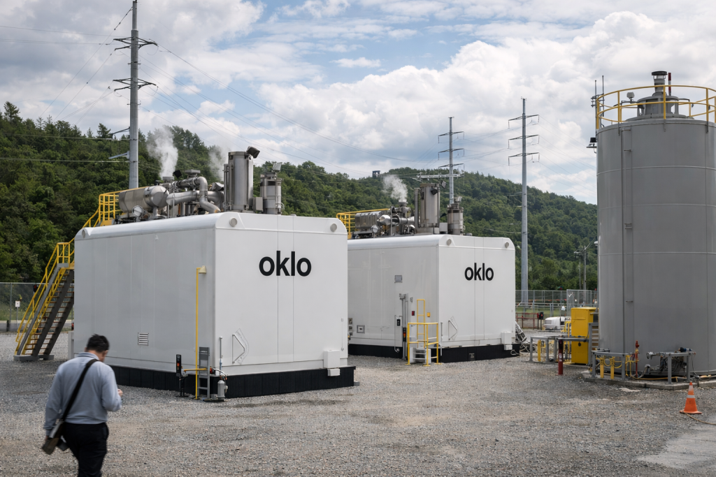 Why Oklo stock gained before its quarterly earnings announcement?