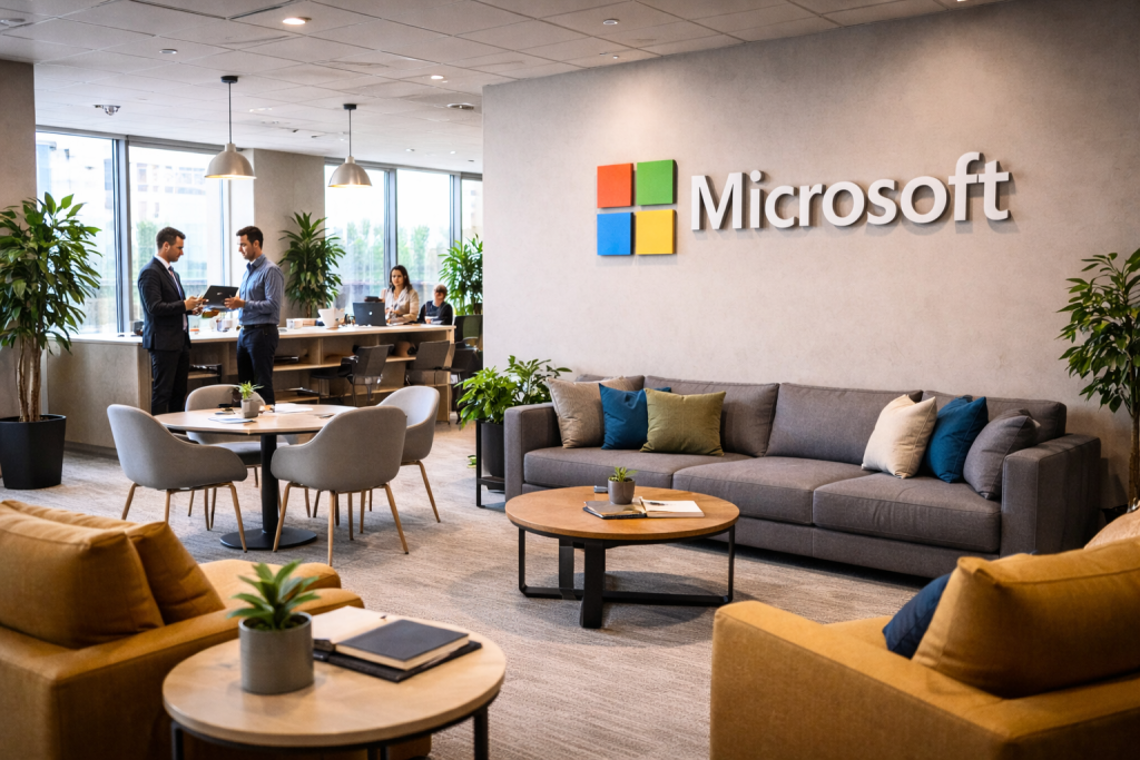 Microsoft stock jumps as AI data center goes live, stock eyes best week