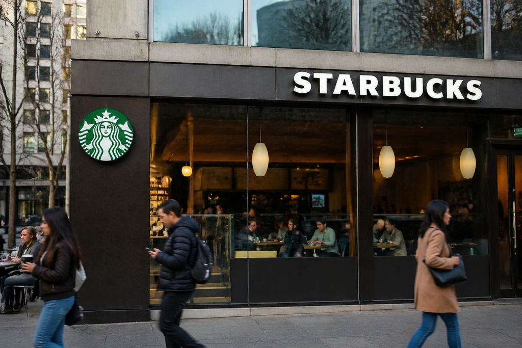 Starbucks stock jumps 8% as turnaround gains traction
