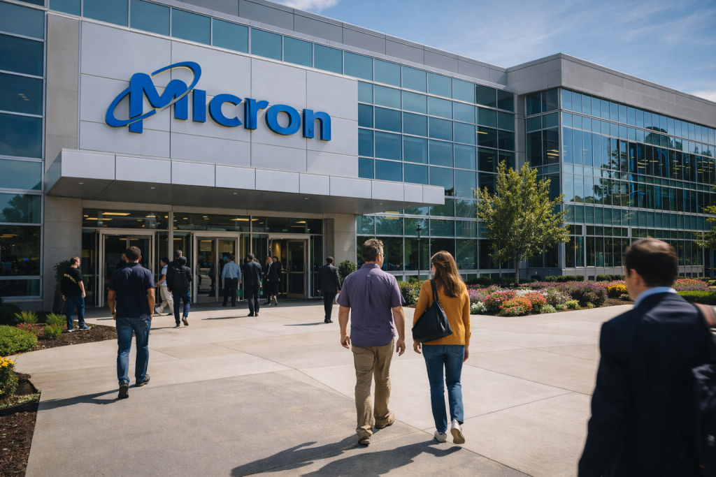 Micron stock targets $1 trillion valuation as metrics show shares remain cheap