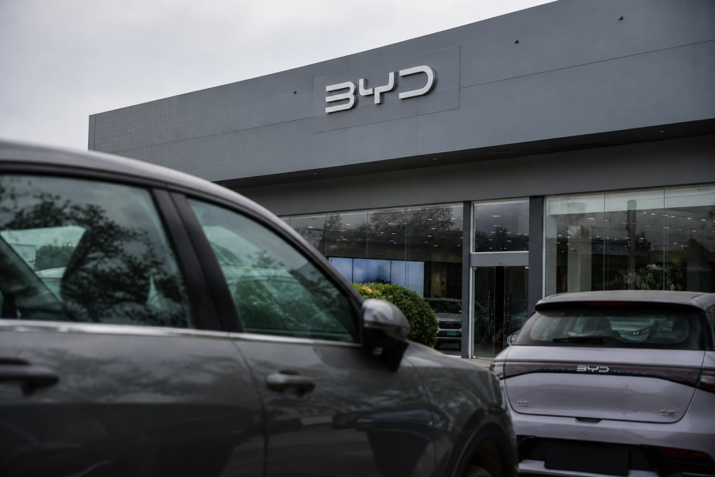 BYD sales fall for eighth month as China demand lags