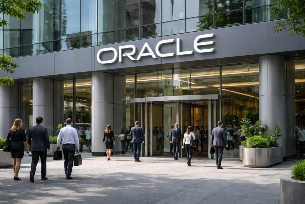 Oracle stock slips on AI spending concerns, why analysts still see upside