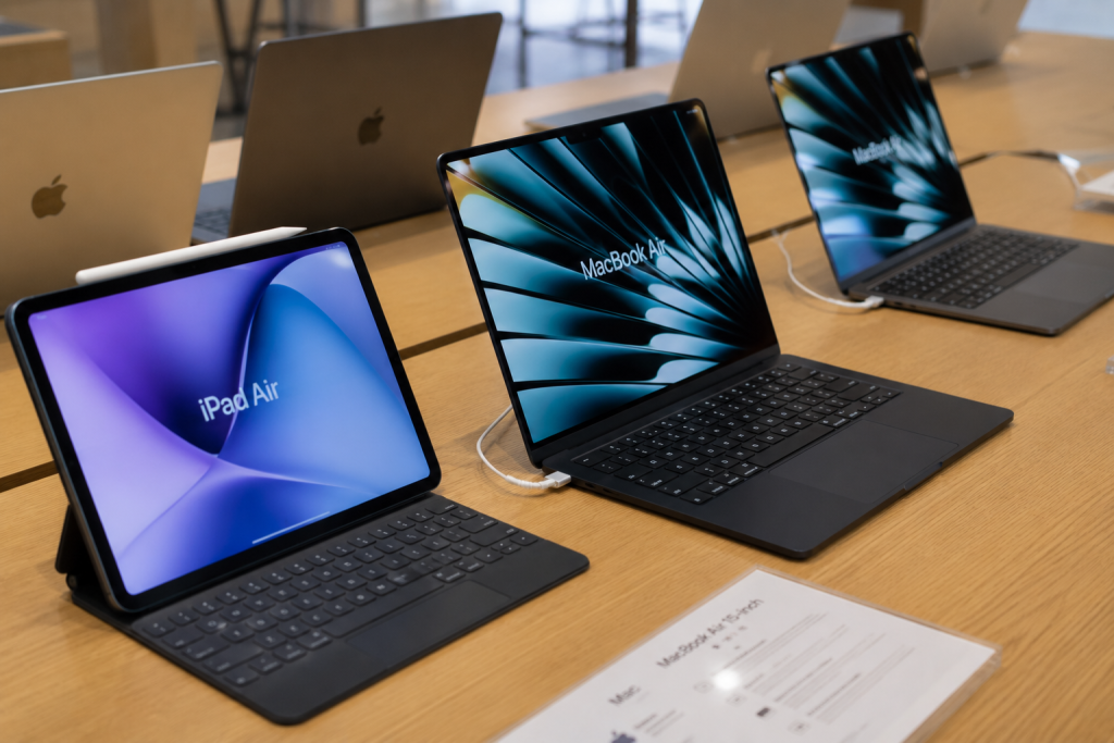 Apple stock falls as memory shortage forces company to hike Mac and iPad prices