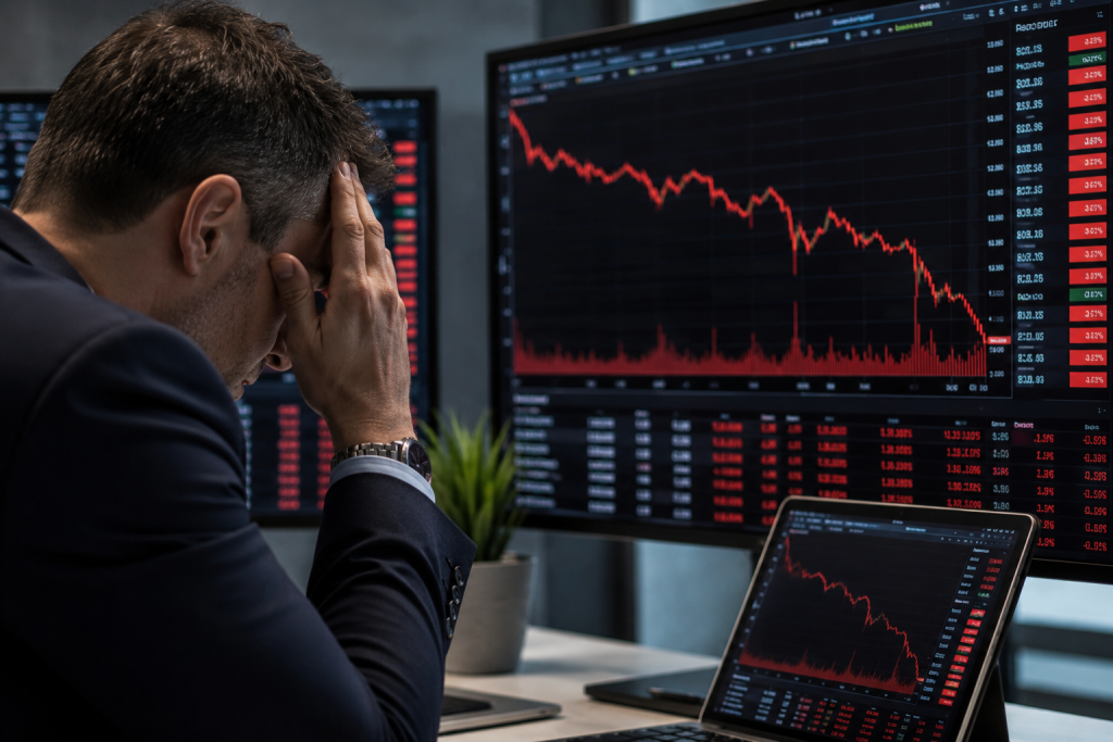 Dow falls 400 pts as oil prices surge and Fed rate hike bets rise